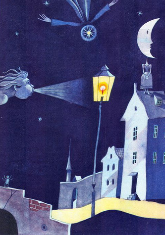 В. Пивоваров. «Оле-Лукойе». 1971