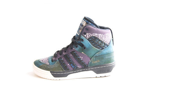 Кроссовки Adidas Rivalry Hi Fourness, 6400 ₽