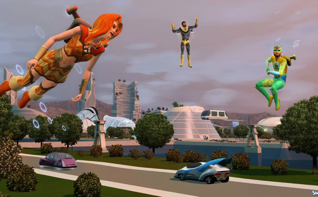 Скриншоты Sims 3: Into the Future