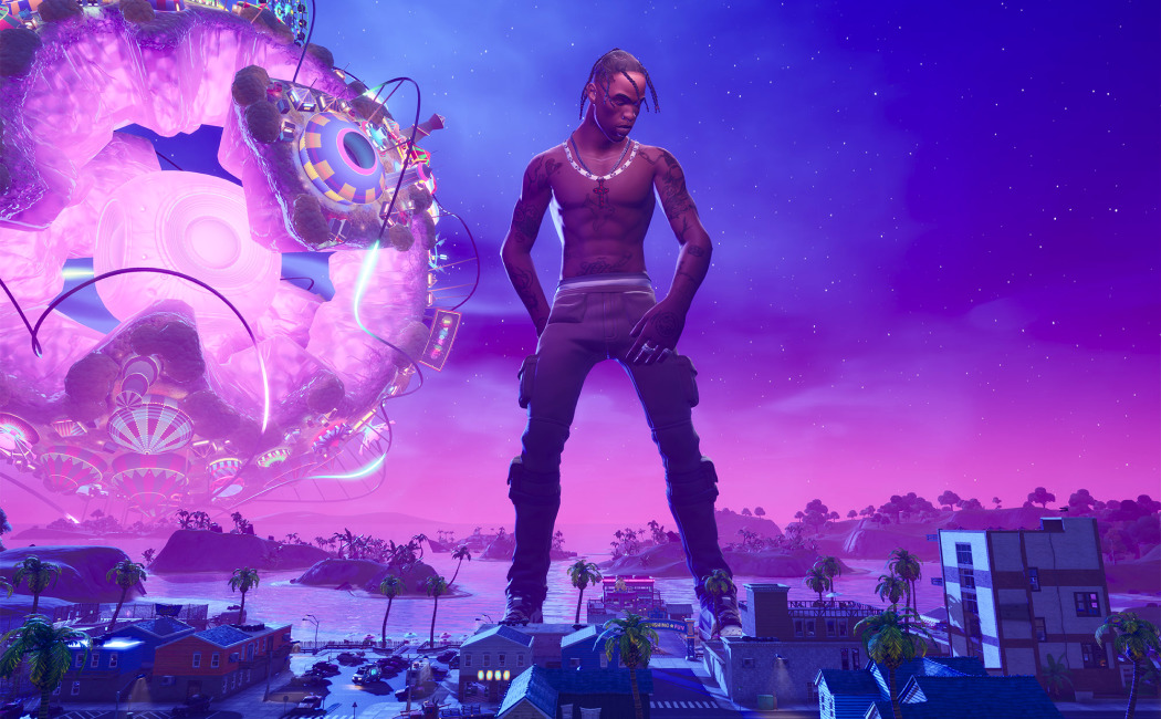 Скриншот Fortnite × Travis Scott