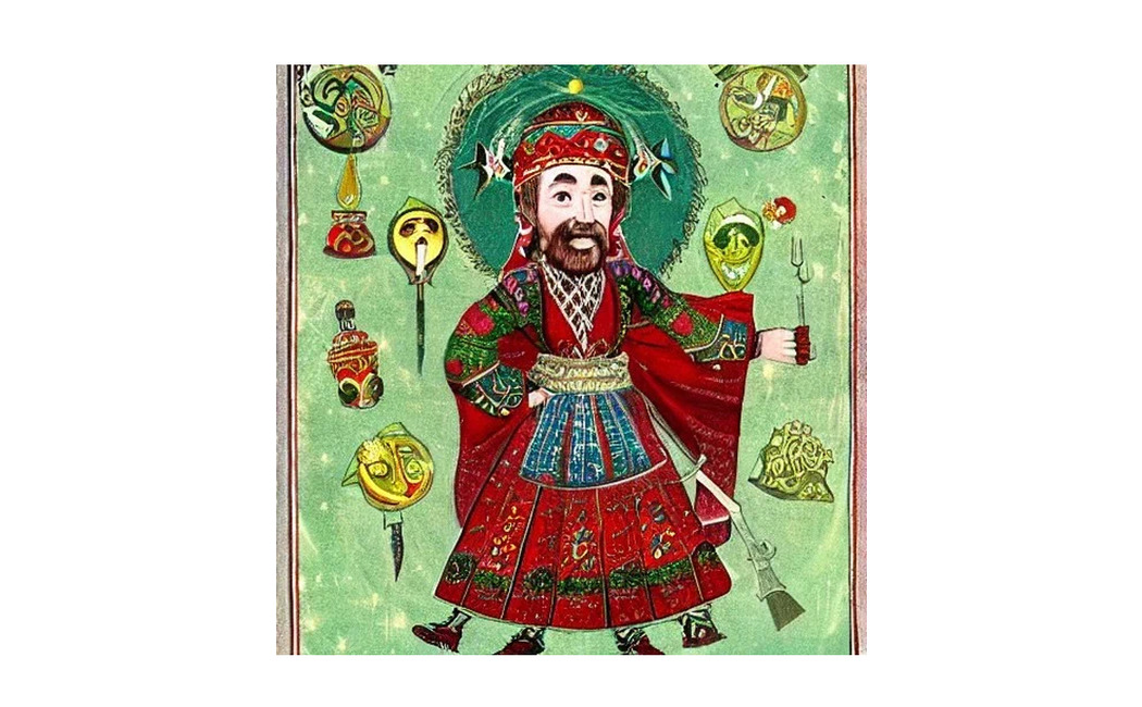Картинки, сгенерированные на запрос tatar mythological characters