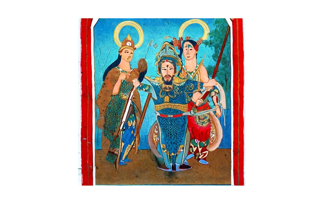 Картинки, сгенерированные на запрос tatar mythological characters