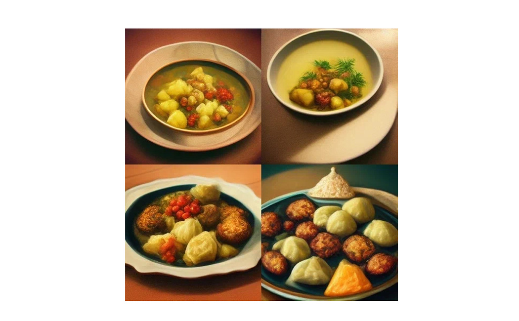 Картинки, сгенерированные на запрос tatar food