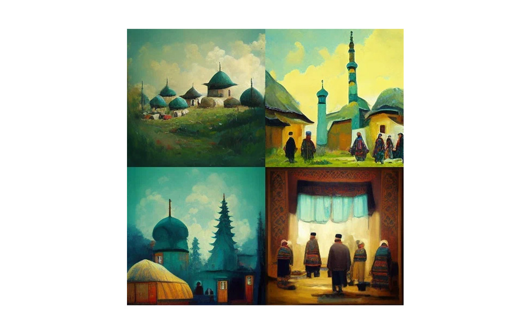 Картинки, сгенерированные на запрос typical tatars