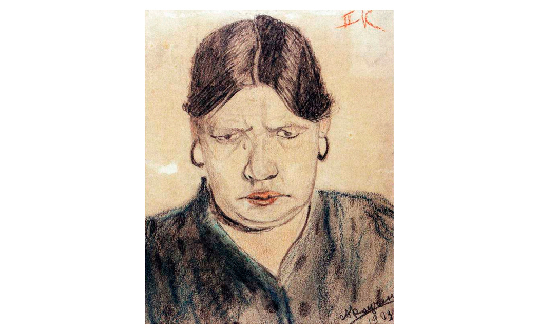 Александр Родченко. «Портрет матери». 1909 год