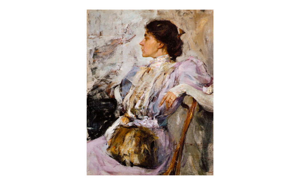 Николай Фешин. «Дама в лиловом». 1908 год