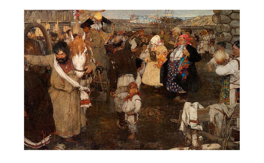 Николай Фешин. «Черемисская свадьба». 1908 год
